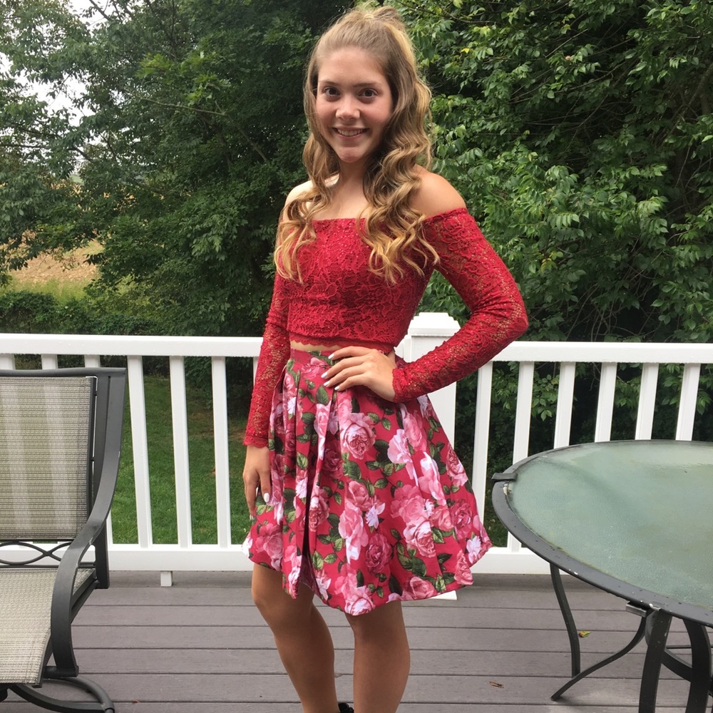 Two piece formal set